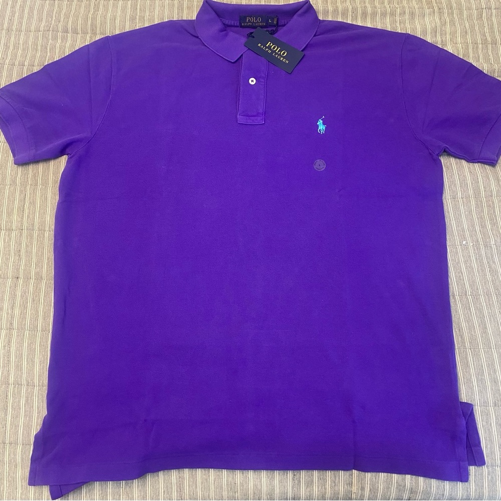 Polo by Ralph Lauren Vibrant Purple Polo Shirt